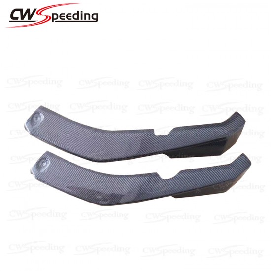 CARBON FIBER FRONT BUMPER CANARDS FOR MASERATI GRANTURISMO GT GTS