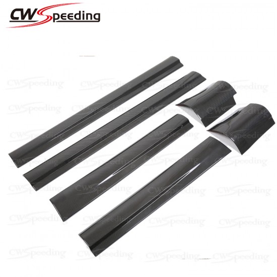 CARBON FIBER SIDE EXTERIOR DOOR TRIM FOR 2016-2018 MASERATI LEVANTE M157 CARBON FIBER SIDE EXTERIOR DOOR TRIM FOR 2016-2018 MASERATI LEVANTE M157