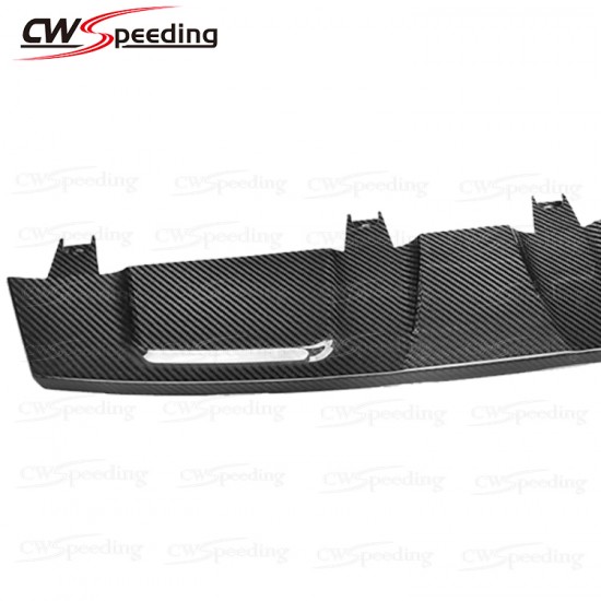 CARBON FIBER FRONT DIFFUSER FOR 2016-2018 MASERATI LEVANTE M157 CARBON FIBER FRONT DIFFUSER FOR 2016-2018 MASERATI LEVANTE M157