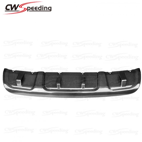 CARBON FIBER REAR DIFFUSER FOR 2016-2018 MASERATI LEVANTE M157 CARBON FIBER REAR DIFFUSER FOR 2016-2018 MASERATI LEVANTE M157