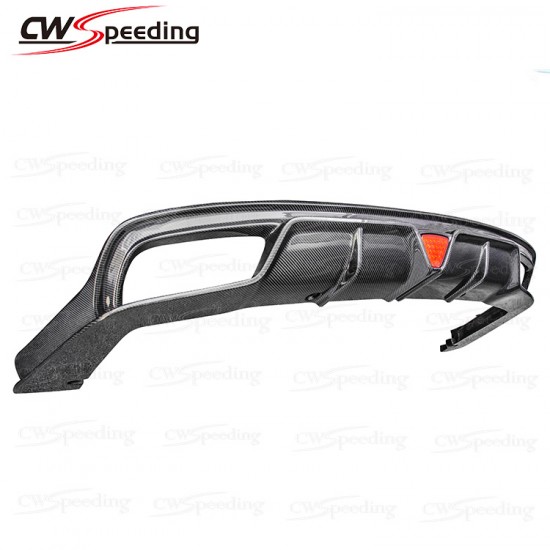 CWS STYLE CARBON FIBER REAR DIFFUSER FOR 2015 MASERATI QUATTROPORTE