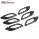 CARBON FIBER SIDE AIR INTAKES LEFT AND RIGHT (6 PCS) FOR 2013-2018 MASERATI QUATTROPORTE M156