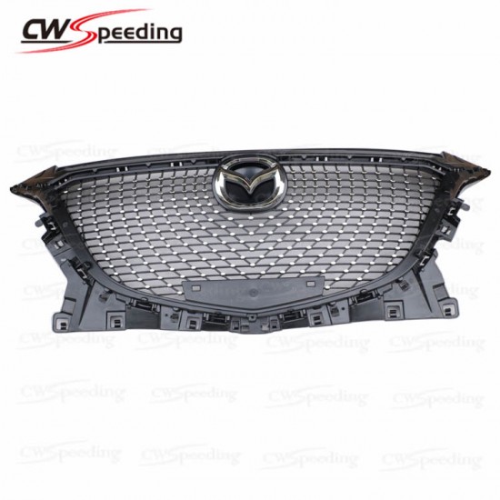 STAR STYLE PP MATERIAL FRONT GRILLE FOR 2014-2016 MAZDA 3 AXELA STAR STYLE PP MATERIAL FRONT GRILLE FOR 2014-2016 MAZDA 3 AXELA