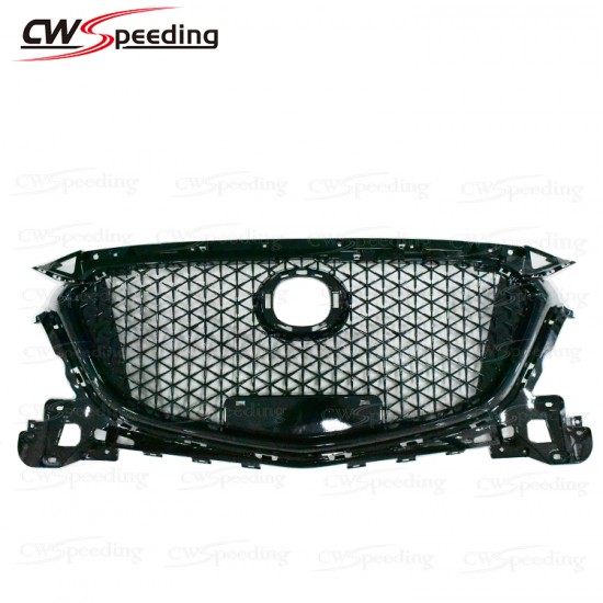 honeycomb STYLE PP MATERIAL FRONT BUMPER GRILLE FOR 2017-2018 MAZDA 3 AXELA honeycomb STYLE PP MATERIAL FRONT BUMPER GRILLE FOR 2017-2018 MAZDA 3 AXELA