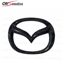 CARBON FIBER LOGO EMBLEM FOR MAZDA 3