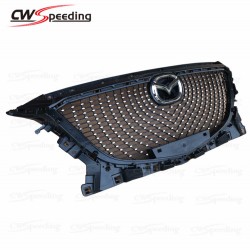 STAR STYLE PP MATERIAL FRONT GRILLE FOR 2017-2018 MAZDA 4 AXELA