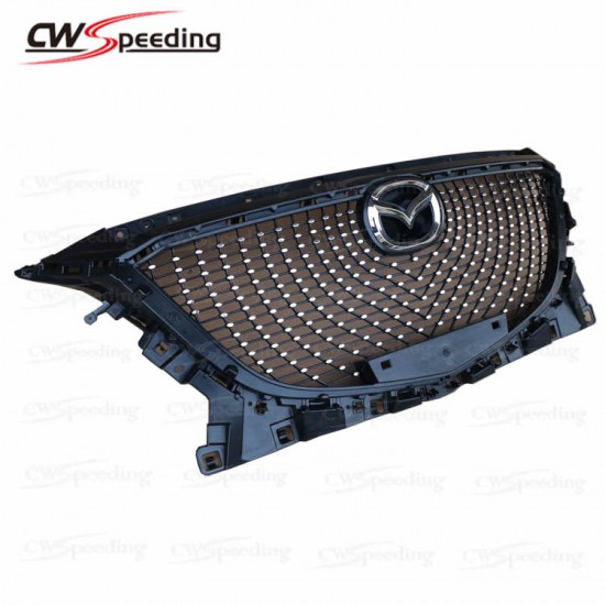 STAR STYLE PP MATERIAL FRONT GRILLE FOR 2017-2018 MAZDA 4 AXELA STAR STYLE PP MATERIAL FRONT GRILLE FOR 2017-2018 MAZDA 4 AXELA