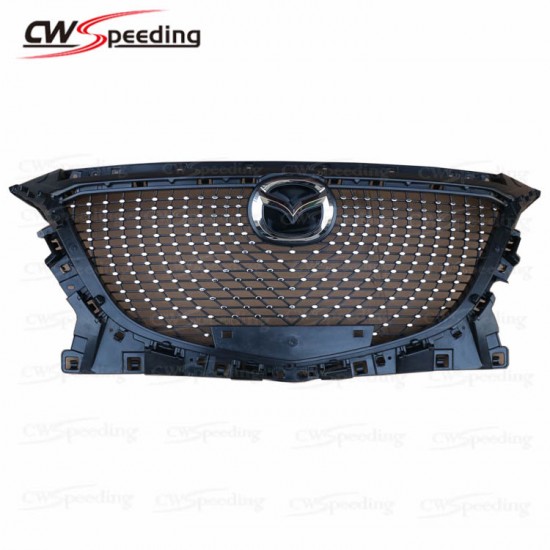 STAR STYLE PP MATERIAL FRONT GRILLE FOR 2017-2018 MAZDA 4 AXELA STAR STYLE PP MATERIAL FRONT GRILLE FOR 2017-2018 MAZDA 4 AXELA