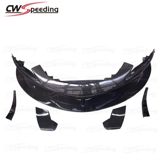 GT4 STYLE CARBON FIBER FRONT BUMPER FOR 2012-2014 MCLAREN 540C 570S GT4 STYLE CARBON FIBER FRONT BUMPER FOR 2012-2014 MCLAREN 540C 570S