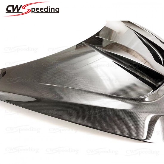 P1 STYLE CARBON FIBER HOOD FOR 2014 MCLAREN 650S