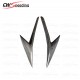 DMC STYLE CARBON FIBER FRONT BUMPER CANARDS FOR 2014 MCLAREN 650S