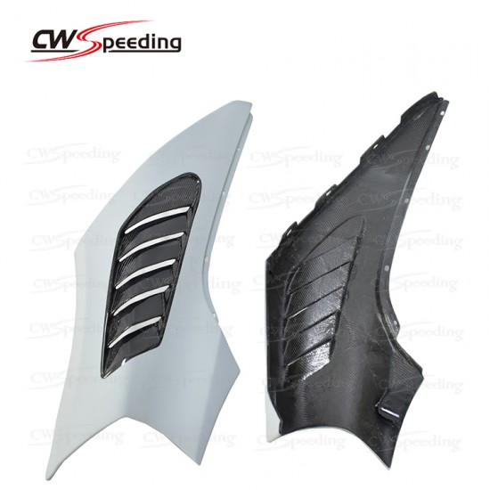 Vorsteiner HALF CARBON FIBER FRONT FENDER FOR MCLAREN 720S Vorsteiner HALF CARBON FIBER FRONT FENDER FOR MCLAREN 720S