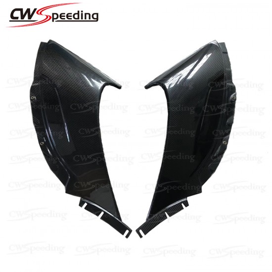 CARBON FIBER FRONT FENDER VENTS FOR MCLAREN 720S CARBON FIBER FRONT FENDER VENTS FOR MCLAREN 720S