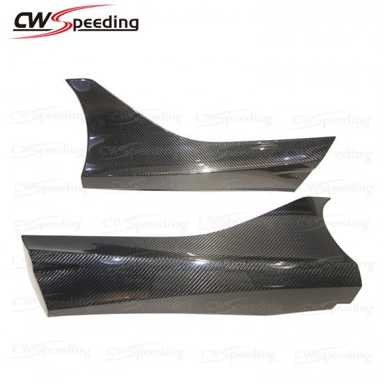 CARBON FIBER FRONT FENDER SIDE FINS FOR MCLAREN 720S