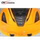 CARBON FIBER REAR AIR INTAKE COVER TRIM FOR MCLAREN 720S CARBON FIBER REAR AIR INTAKE COVER TRIM FOR MCLAREN 720S