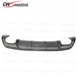 BARBUS STYLE CARBON FIBER REAR DIFFUSER FOR 2014 MERDECEDES BENZ A-CLASS W176 A180 A200 A250 A260 A45