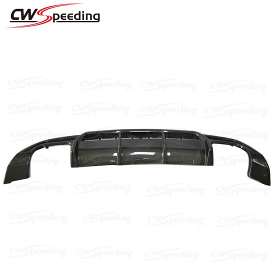 BARBUS STYLE CARBON FIBER REAR DIFFUSER FOR 2014 MERDECEDES BENZ A-CLASS W176 A180 A200 A250 A260 A45