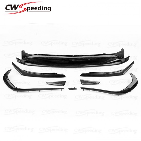 CARBON FIBER FRONT LIP WITH FRONT SPLITTER FOR 2013-2018 MERCEDES BENZ A-CLASS W176 A180 A200 A250 A260 CARBON FIBER FRONT LIP WITH FRONT SPLITTER FOR 2013-2018 MERCEDES BENZ A-CLASS W176 A180 A200 A250 A260