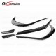 CARBON FIBER FRONT LIP WITH FRONT SPLITTER FOR 2013-2018 MERCEDES BENZ A-CLASS W176 A180 A200 A250 A260 