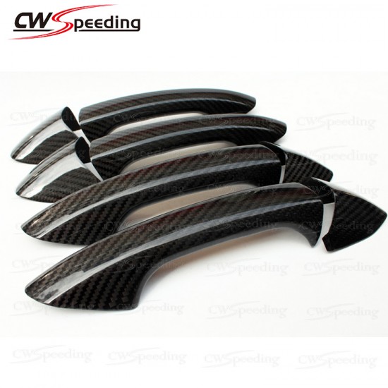 CARBON FIBER OUT DOOR HANDLE COVER FOR 2013-2018 MERCEDES BENZ A-CLASS W176 A180 A200 A250 A260 AMG A45 CARBON FIBER OUT DOOR HANDLE COVER FOR 2013-2018 MERCEDES BENZ A-CLASS W176 A180 A200 A250 A260 AMG A45