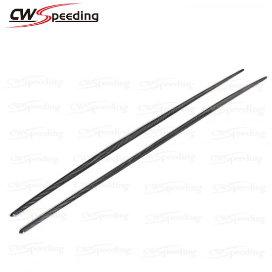 REVOZPORT STYLE CARBON FIBER SIDE SKIRT INSERT FOR 2013-2015 MERCEDES BENZ A-CLASS W176 A180 A200 A250 A260 AMG A45 REVOZPORT STYLE CARBON FIBER SIDE SKIRT INSERT FOR 2013-2015 MERCEDES BENZ A-CLASS W176 A180 A200 A250 A260 AMG A45