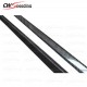 REVOZPORT STYLE CARBON FIBER SIDE SKIRT INSERT FOR 2013-2015 MERCEDES BENZ A-CLASS W176 A180 A200 A250 A260 AMG A45