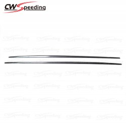 REVOZPORT STYLE CARBON FIBER SIDE SKIRT INSERT FOR 2013-2015 MERCEDES BENZ A-CLASS W176 A180 A200 A250 A260 AMG A45