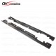 REVOZPORT STYLE CARBON FIBER SIDE SKIRT EXTENSION FOR 2013-2015 MERCEDES BENZ A-CLASS W176 A250 A260 AMG A45