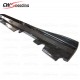 REVOZPORT STYLE CARBON FIBER SIDE SKIRT EXTENSION FOR 2013-2015 MERCEDES BENZ A-CLASS W176 A250 A260 AMG A45