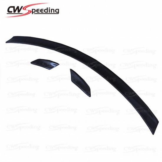 BRABUS STYLE CARBON FIBER REAR SPOILER (3 PCS) FOR 2008-2014 MERCEDES BENZ C-CLASS W204 C180 C200 C260 C300 C63 BRABUS STYLE CARBON FIBER REAR SPOILER (3 PCS) FOR 2008-2014 MERCEDES BENZ C-CLASS W204 C180 C200 C260 C300 C63