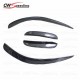 BLACK SERIES STYLE CARBON FIBER FRONT BUMPER SPLITTER FOR 2011-2014 MERCEDES BENZ C-CLASS W204 AMG C63