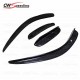 BLACK SERIES STYLE CARBON FIBER FRONT BUMPER SPLITTER FOR 2011-2014 MERCEDES BENZ C-CLASS W204 AMG C63