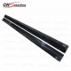 REVOZPORT STYLE CARBON FIBER SIDE SKIRT EXTENSION FOR 2008-2014 MERCEDES BENZ C-CLASS W204 AMG C63