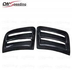 CARBON FIBER FRONT BUMPER SIDE VENTS FOR 2008-2010 MERCEDES BENZ C-CLASS W204 AMG C63