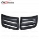 CARBON FIBER FRONT BUMPER SIDE VENTS FOR 2008-2010 MERCEDES BENZ C-CLASS W204 AMG C63