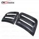 CARBON FIBER FRONT BUMPER SIDE VENTS FOR 2008-2010 MERCEDES BENZ C-CLASS W204 AMG C63