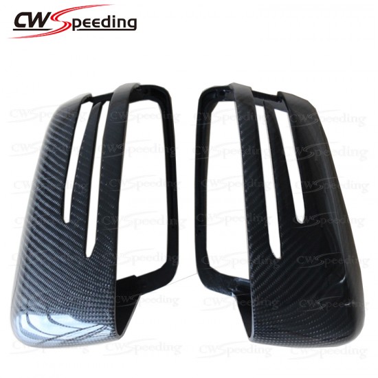 REPLACEMENT STYLE CARBON FIBER SIDE MIRROR COVER FOR MERCEDES-BENZ C-CLASS W204 REPLACEMENT STYLE CARBON FIBER SIDE MIRROR COVER FOR MERCEDES-BENZ C-CLASS W204