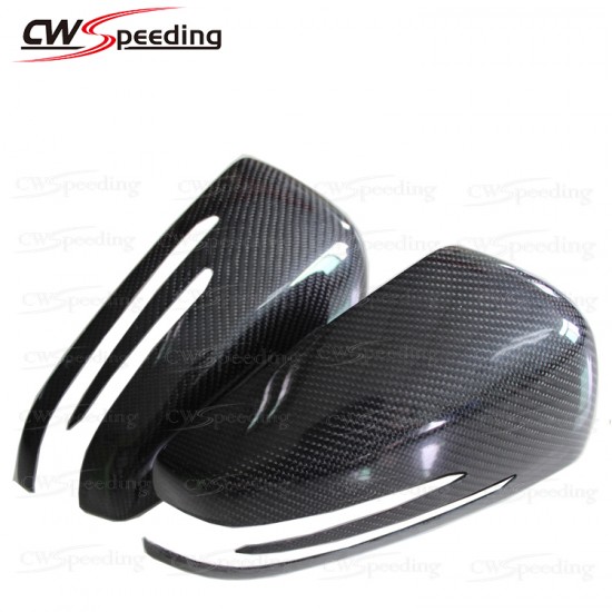 CARBON FIBER SIDE MIRROR COVER FOR MERCEDES-BENZ C-CLASS W204