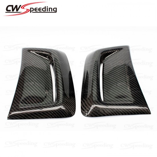 CARBON FIBER FRONT BUMPER SIDE VENTS FOR 2012-2014 MERCEDES BENZ C-CLASS W204 C180 C200 C260 C300