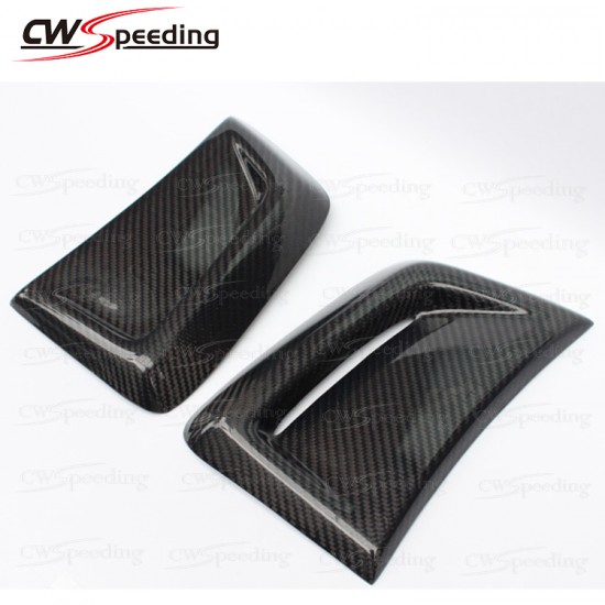 CARBON FIBER FRONT BUMPER SIDE VENTS FOR 2012-2014 MERCEDES BENZ C-CLASS W204 C180 C200 C260 C300