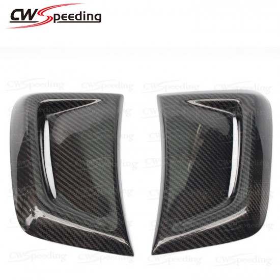 CARBON FIBER FRONT BUMPER SIDE VENTS FOR 2012-2014 MERCEDES BENZ C-CLASS W204 C180 C200 C260 C300