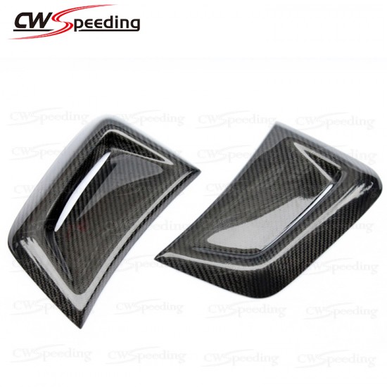 CARBON FIBER FRONT BUMPER SIDE VENTS FOR 2012-2014 MERCEDES BENZ C-CLASS W204 C180 C200 C260 C300