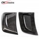 CARBON FIBER FRONT BUMPER SIDE VENTS FOR 2012-2014 MERCEDES BENZ C-CLASS W204 C180 C200 C260 C300