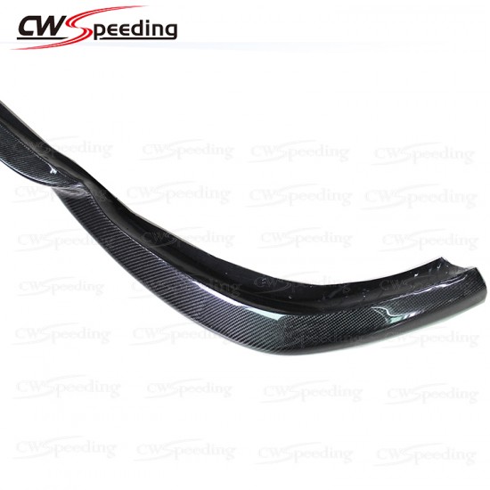 C63 STYLE CARBON FIBER FRONT LIP FOR 2012-2014 MERCEDES-BENZ C-CLASS W204 C180 C200 C260 C300