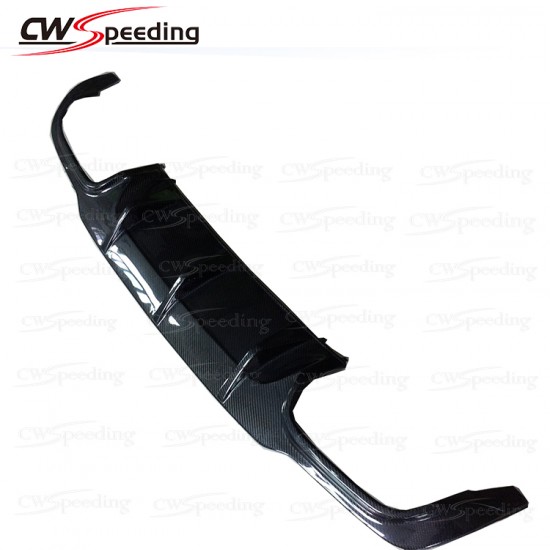 AMG STYLE CARBON FIBER REAR DIFFUSER FOR 2012-2014  MERCEDES-BENZ W204 C63 