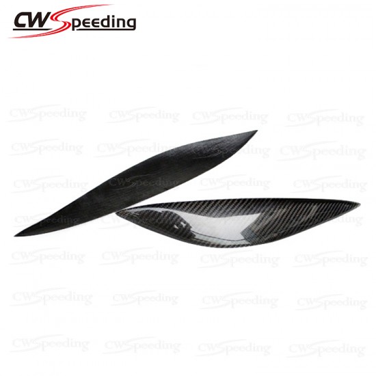 CARBON FIBER EYELIDS FOR 2007-2011 MERCEDES BENZ C-CLASS W204 C180 C200 C260 C300 AMG C63