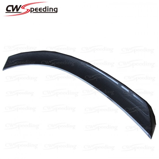 V STYLE CARBON FIBER REAR SPOILER FOR 2012-2014 MERCEDES-BENZ C-CLASS W204 2D