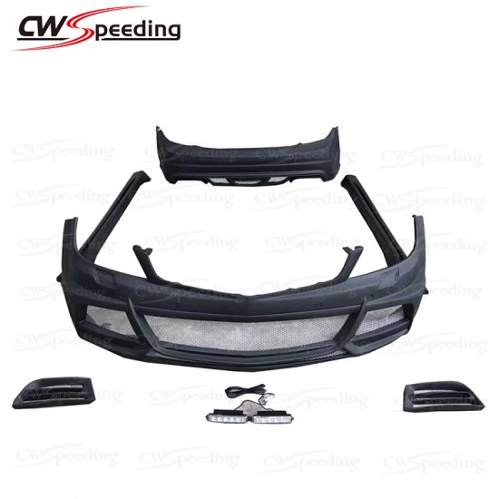 WALD STYLE FIBER GLASS BODY KIT FOR MERCEDES-BENZ C CLASS W204