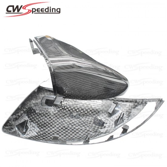 REPLACEMENT STYLE DRY CARBON FIBER SIDE MIRROR COVER FOR MERCEDES-BENZ C-CLASS W205