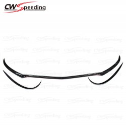 DRY CARBON FIBER FRONT BUMPER LIP FRONT LIP FOR MERCEDES-BENZ C-CLASS W205